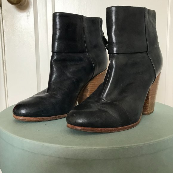 Rag and Bone Classic Newbury Leather Ankle Boot - Picture 4 of 8
